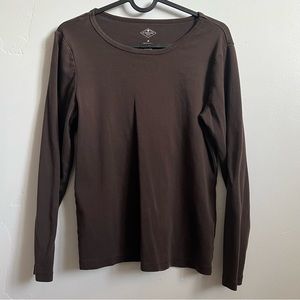 brown longsleeve